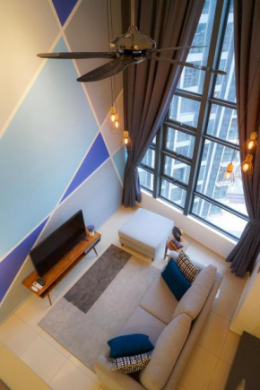 Cozy Modern Loft by De Lux @ EkoCheras, KL